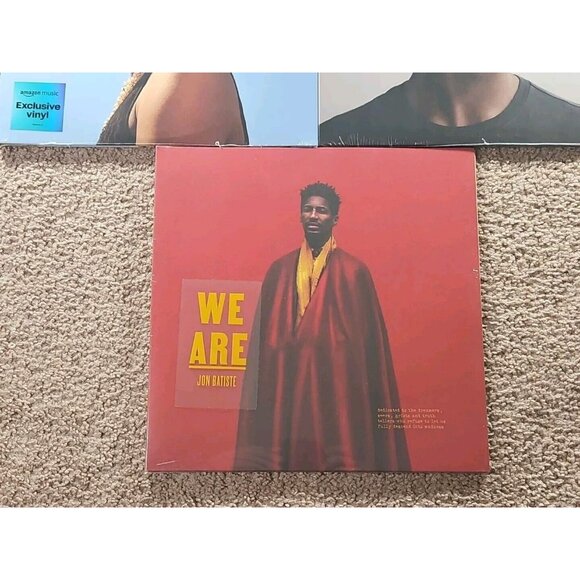 Lot of 3 Jon Batiste Records (New): World Music Radio Yellow, We Are, Hollywood - Picture 4 of 7